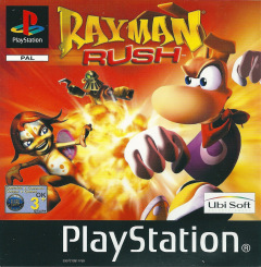 Rayman Rush for the Sony PlayStation Front Cover Box Scan