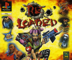Re Loaded for the Sony PlayStation Front Cover Box Scan