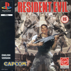 Resident Evil for the Sony PlayStation Front Cover Box Scan