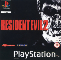 Resident Evil 2 for the Sony PlayStation Front Cover Box Scan