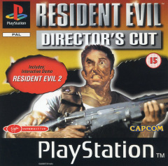 Resident Evil: Director's Cut for the Sony PlayStation Front Cover Box Scan