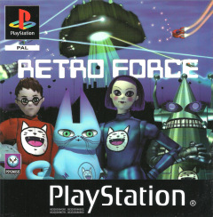 Retro Force for the Sony PlayStation Front Cover Box Scan