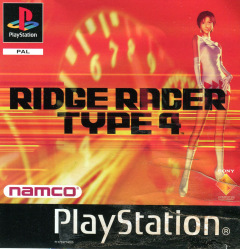 Ridge Racer: Type 4 for the Sony PlayStation Front Cover Box Scan