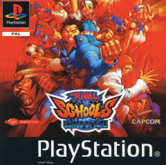 Rival Schools: United By Fate for the Sony PlayStation Front Cover Box Scan