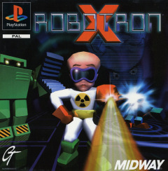 Robotron X for the Sony PlayStation Front Cover Box Scan