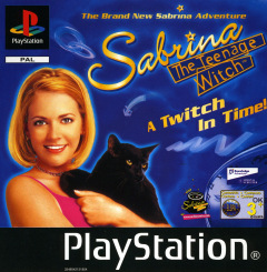 Sabrina: The Teenage Witch: A Twitch in Time! for the Sony PlayStation Front Cover Box Scan