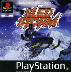 Sled Storm for the Sony PlayStation Front Cover Box Scan