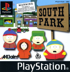South Park for the Sony PlayStation Front Cover Box Scan