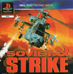Soviet Strike for the Sony PlayStation Front Cover Box Scan