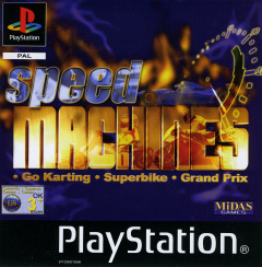 Speed Machines for the Sony PlayStation Front Cover Box Scan
