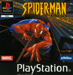 Spider-Man for the Sony PlayStation Front Cover Box Scan