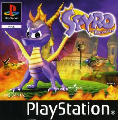 Spyro the Dragon for the Sony PlayStation Front Cover Box Scan
