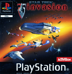 Star Trek: Invasion for the Sony PlayStation Front Cover Box Scan
