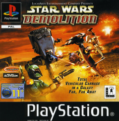 Star Wars: Demolition for the Sony PlayStation Front Cover Box Scan