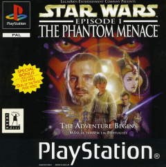 Star Wars: Episode I: The Phantom Menace for the Sony PlayStation Front Cover Box Scan