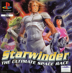 Starwinder: The Ultimate Space Race for the Sony PlayStation Front Cover Box Scan