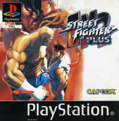 Street Fighter EX2 Plus for the Sony PlayStation Front Cover Box Scan