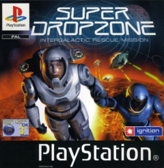 Super Dropzone for the Sony PlayStation Front Cover Box Scan
