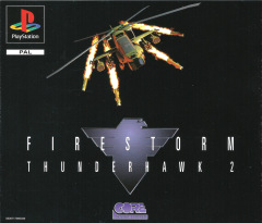 Thunderhawk 2: Firestorm for the Sony PlayStation Front Cover Box Scan