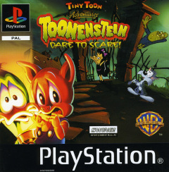 Tiny Toon Adventures: Toonenstein: Dare to Scare! for the Sony PlayStation Front Cover Box Scan