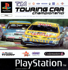TOCA Touring Car Championship for the Sony PlayStation Front Cover Box Scan