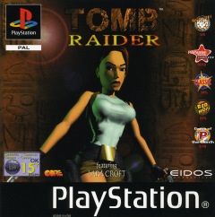 Tomb Raider for the Sony PlayStation Front Cover Box Scan