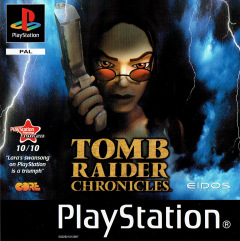 Tomb Raider: Chronicles for the Sony PlayStation Front Cover Box Scan
