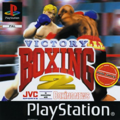 Victory Boxing 2 for the Sony PlayStation Front Cover Box Scan