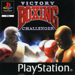 Victory Boxing: Challenger for the Sony PlayStation Front Cover Box Scan