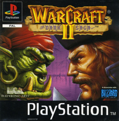 WarCraft II: The Dark Saga for the Sony PlayStation Front Cover Box Scan