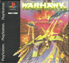 Warhawk for the Sony PlayStation Front Cover Box Scan