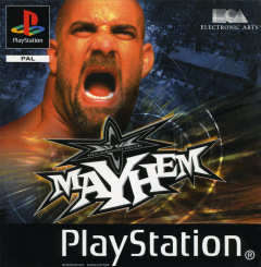 WCW Mayhem for the Sony PlayStation Front Cover Box Scan