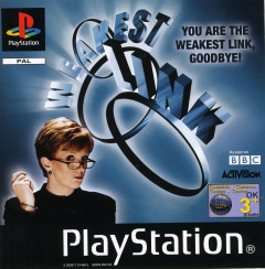 Weakest Link for the Sony PlayStation Front Cover Box Scan