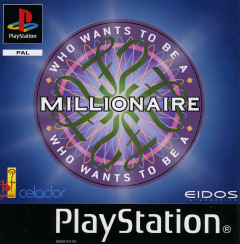 Who Wants to Be A Millionaire for the Sony PlayStation Front Cover Box Scan