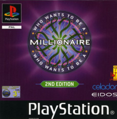 Who Wants to Be A Millionaire: 2nd Edition for the Sony PlayStation Front Cover Box Scan