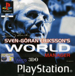 Sven-Göran Eriksson's World Manager for the Sony PlayStation Front Cover Box Scan