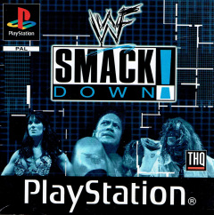 WWF Smackdown! for the Sony PlayStation Front Cover Box Scan