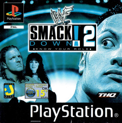 WWF Smackdown! 2: Know Your Role for the Sony PlayStation Front Cover Box Scan
