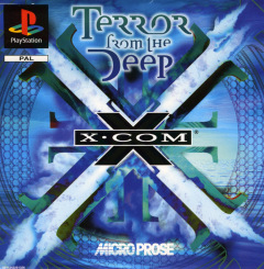 X-Com: Terror From the Deep for the Sony PlayStation Front Cover Box Scan