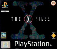 The X-Files for the Sony PlayStation Front Cover Box Scan