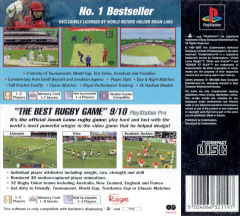 Scan of 2 Games: Brian Lara Cricket + Jonah Lomu Rugby