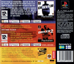 Scan of 2 Games: Driver 2: Back on the Streets + Driver