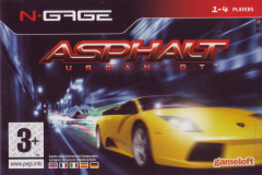 Asphalt: Urban GT for the Nokia N-Gage Front Cover Box Scan