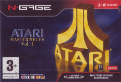 Atari Masterpieces: Vol. I for the Nokia N-Gage Front Cover Box Scan
