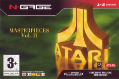 Atari Masterpieces: Vol. II for the Nokia N-Gage Front Cover Box Scan
