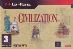 Civilization for the Nokia N-Gage Front Cover Box Scan