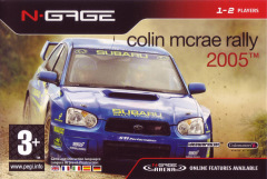Colin McRae Rally 2005 for the Nokia N-Gage Front Cover Box Scan