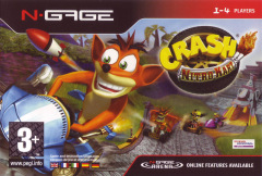 Crash Nitro Kart for the Nokia N-Gage Front Cover Box Scan