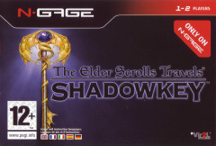 The Elder Scrolls Travels: Shadowkey for the Nokia N-Gage Front Cover Box Scan