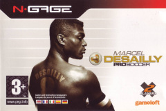 Marcel Desailly Pro Soccer for the Nokia N-Gage Front Cover Box Scan